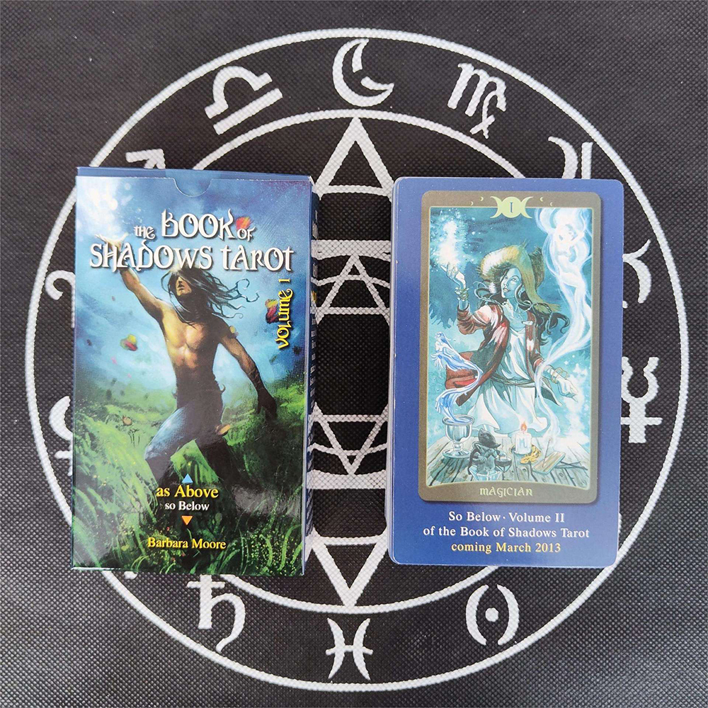 [Size Gốc] Bộ Bài Book of Shadows Tarot 78 Lá 7x12 Cm Có Hướng Dẫn Tiếng Việt