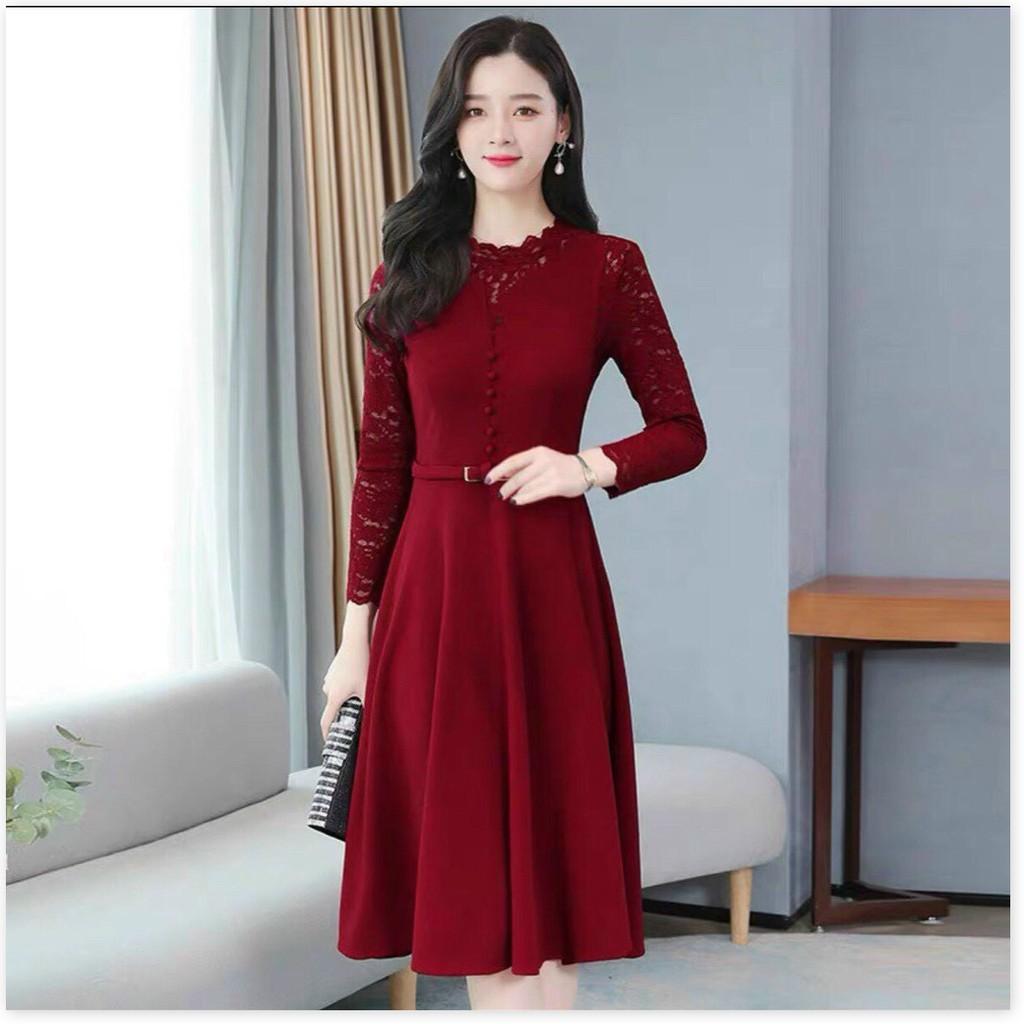 Đầm poly 2 da phối voan nữ siêu xinh cho các chị em THỜI TRANG MỚI NHẤT HIỆN NAY