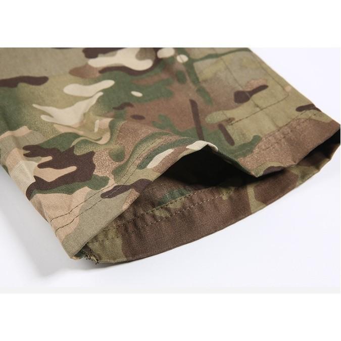 Áo sơ mi chiến thuật IX7 - camo đen