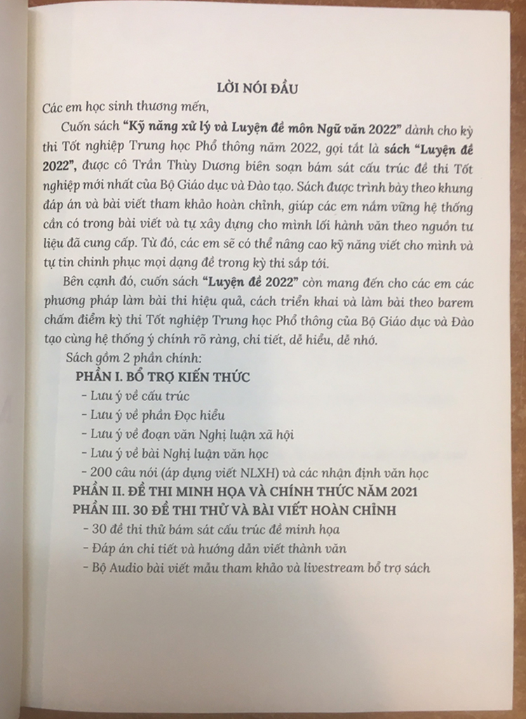 Kỹ Năng Xử Lý Và Luyện Đề Môn Ngữ Văn