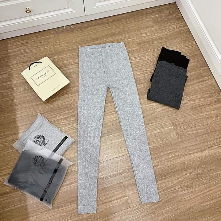 Quần legging nữ dầy dặn co giãn 4 chiều gen bụng tôn dáng_ Quần nỉ nữ siêu ấm QL56