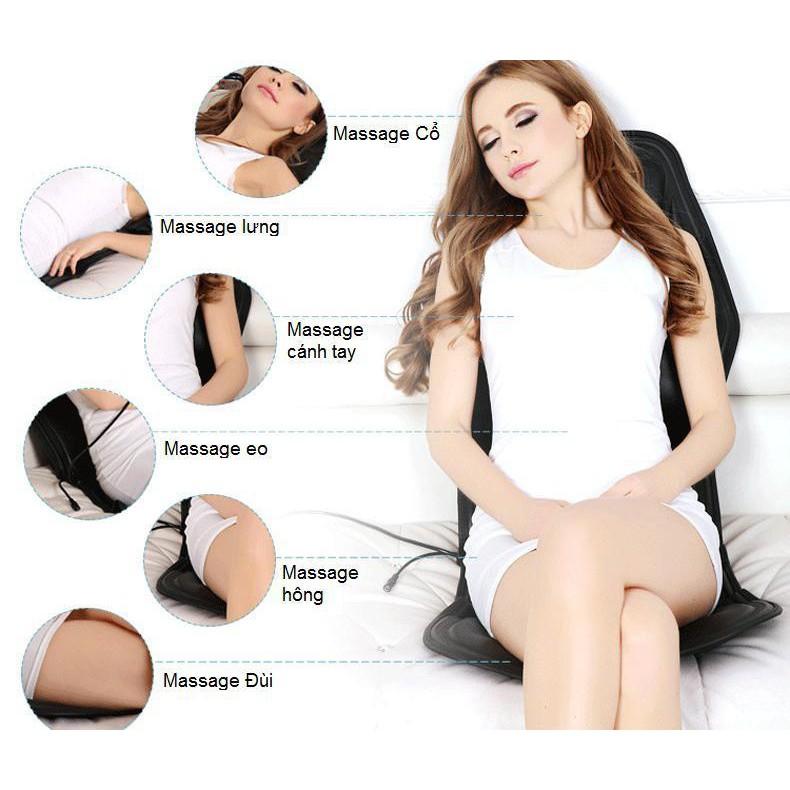 Đệm massage toàn thân dùng trên ô tô, văn phòng và tại nhà