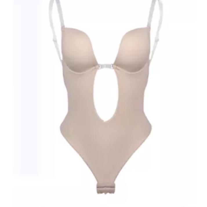 Body suit gen mặc đầm hở lưng hở ngực- nội y chuyên mặc váy cưới đầm dự tiệc