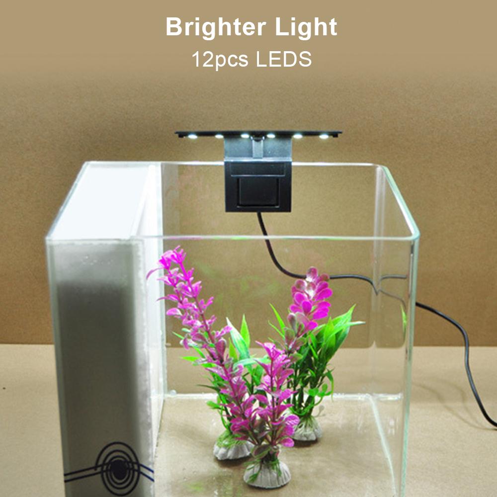 Đèn LED bể cá 5W 12 đèn có giá đỡ