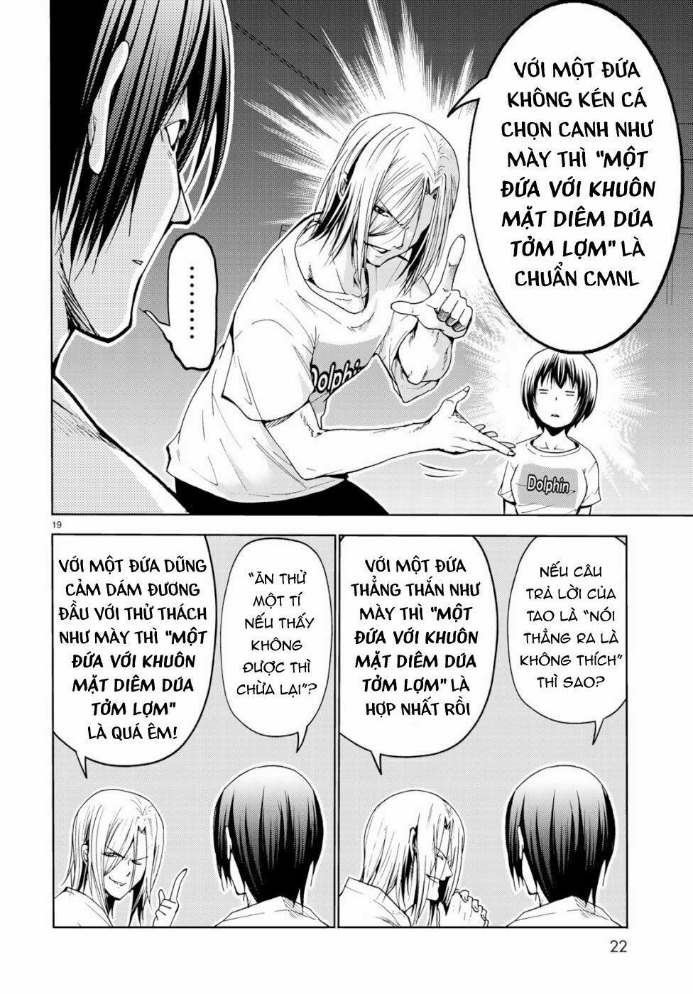 cô gái thích lặn - grand blue chapter 54 18