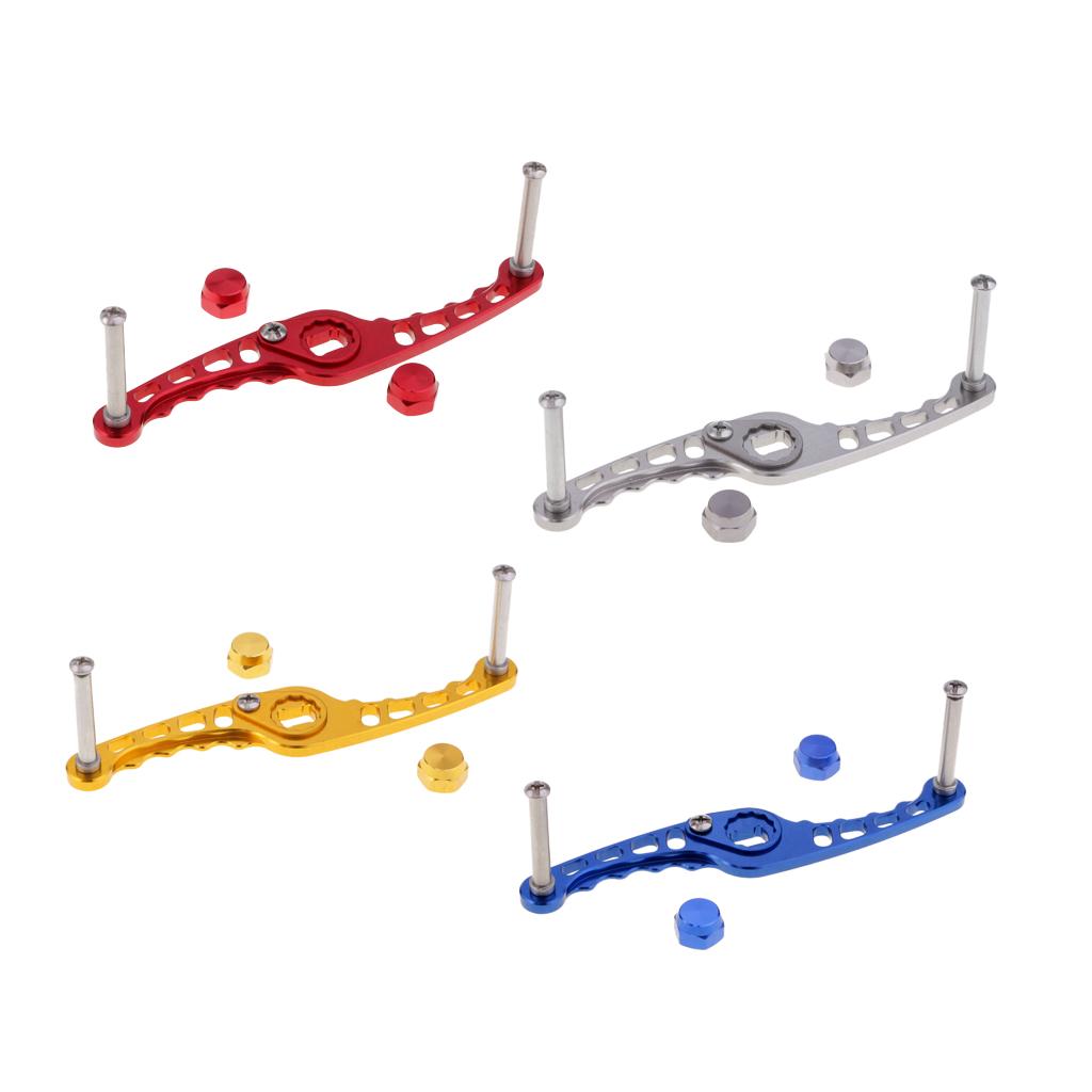 Aluminum Alloy Fishing Reel Handle Metal Rocker Arm for Baitcasting DIY Tool