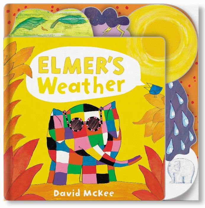 Elmer's Weather : Tabbed Board Book