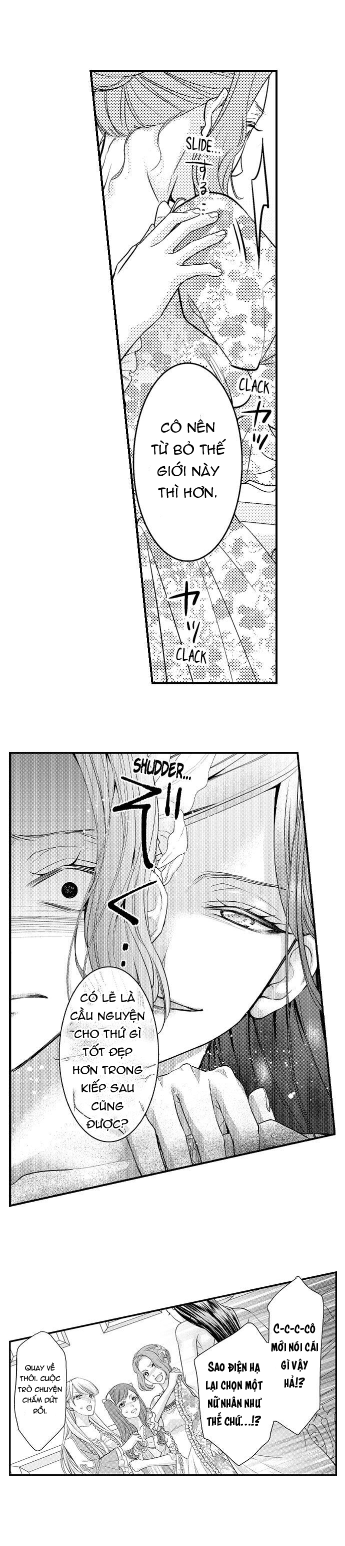 chuyển sinh vào thế giới khác ~ nếu muốn trở thành nữ hoàng hãy tìm cách để được hoàng đế sủng ái vào ban đêm chapter 14.1 7