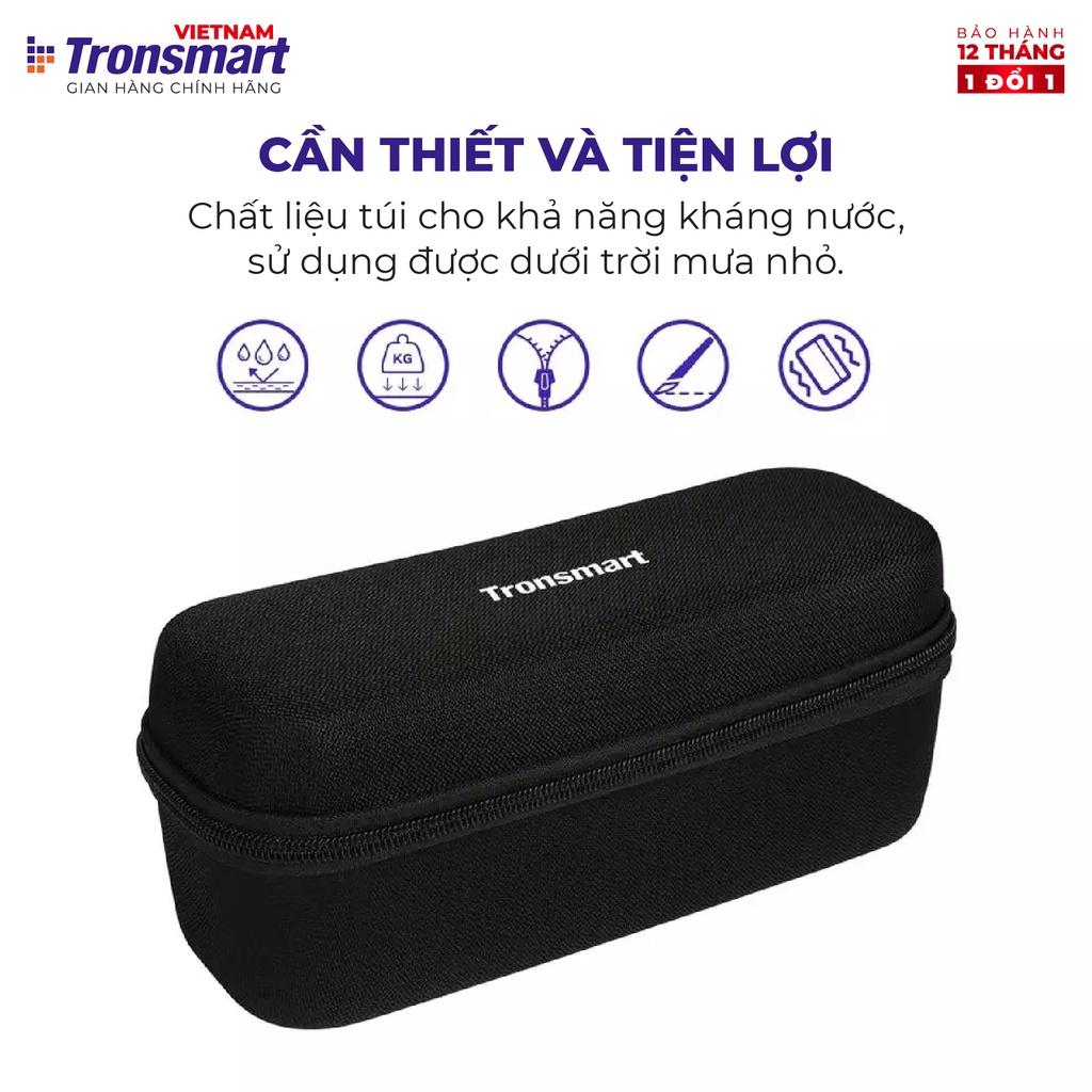 COMBO Loa Tronsmart Force+ và hộp đựng chống shock - Công suất 40W - Chống nước IPX6 Ghép đôi TWS - Hàng chính hãng