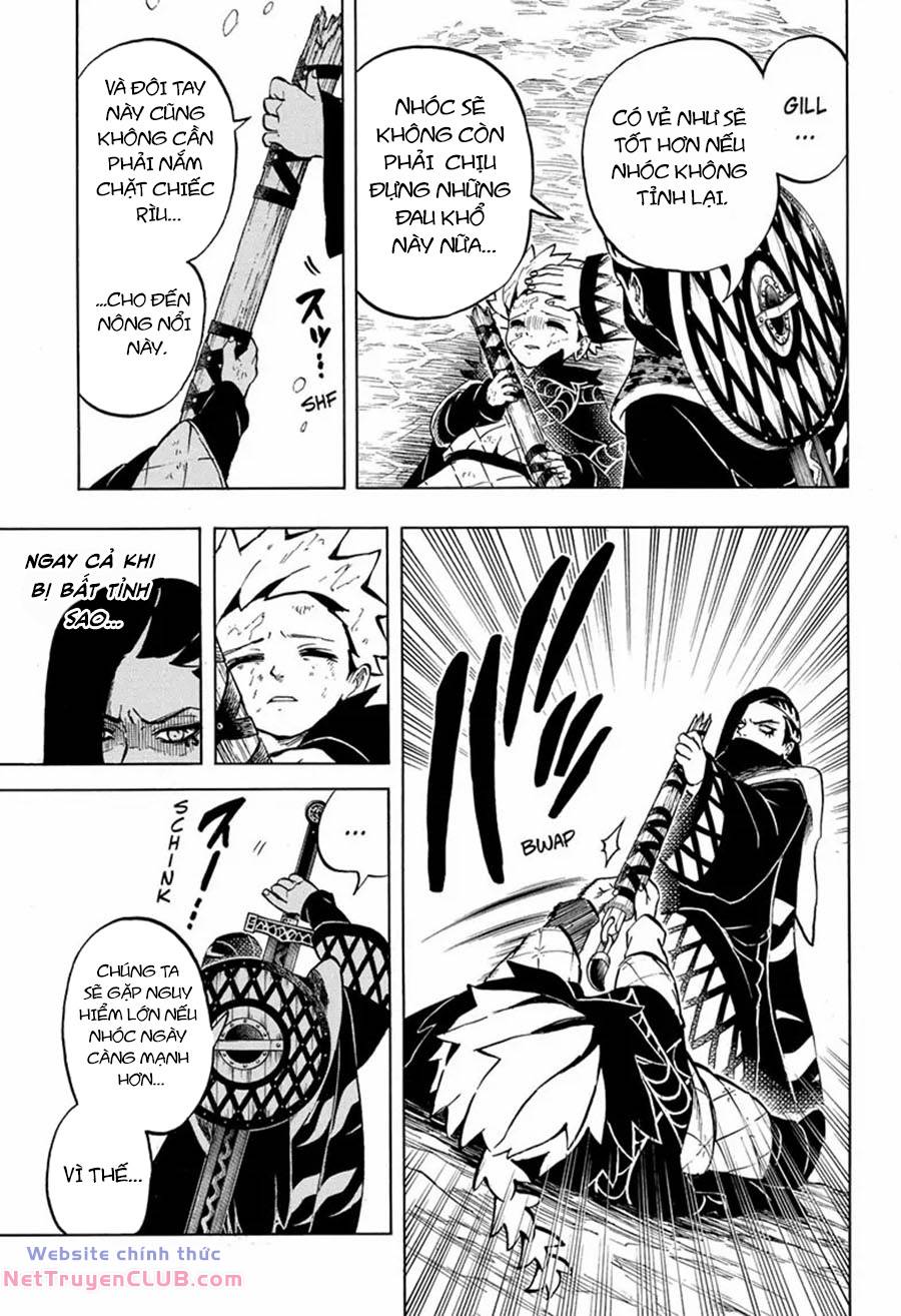 gill: "không ai có thể đánh bại ta khi ta dùng rìu!" chapter 15 11