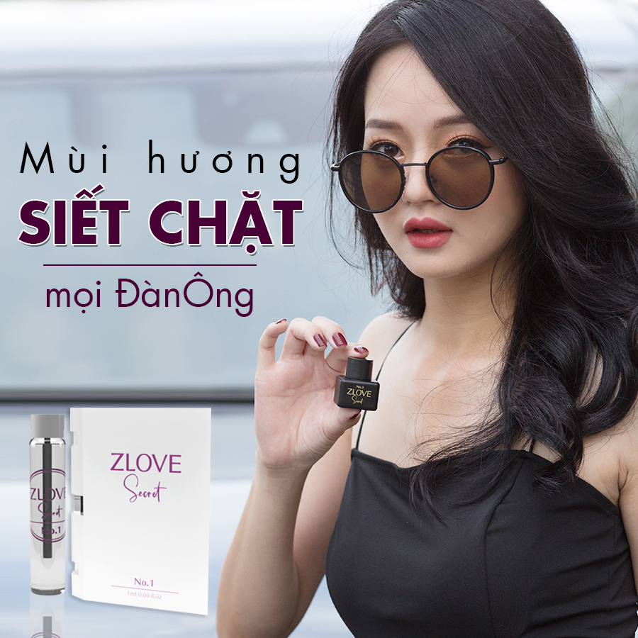 Nước Hoa Vùng Kín Zlove Secret -Hương Thơm Ngọt Ngào, Nữ Tính - Lưu Giữ Mùi Hương Cả Ngày (1ml)