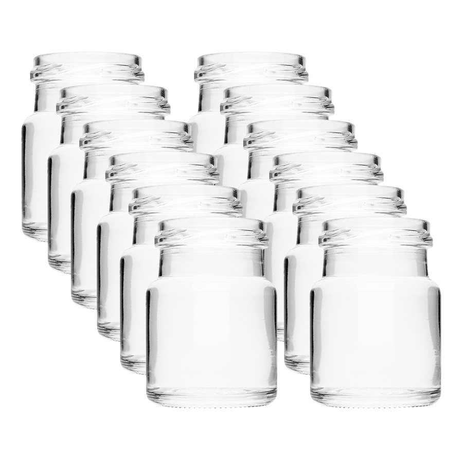 Bộ 12 Hũ Thủy Tinh Đựng Yến Camdaco