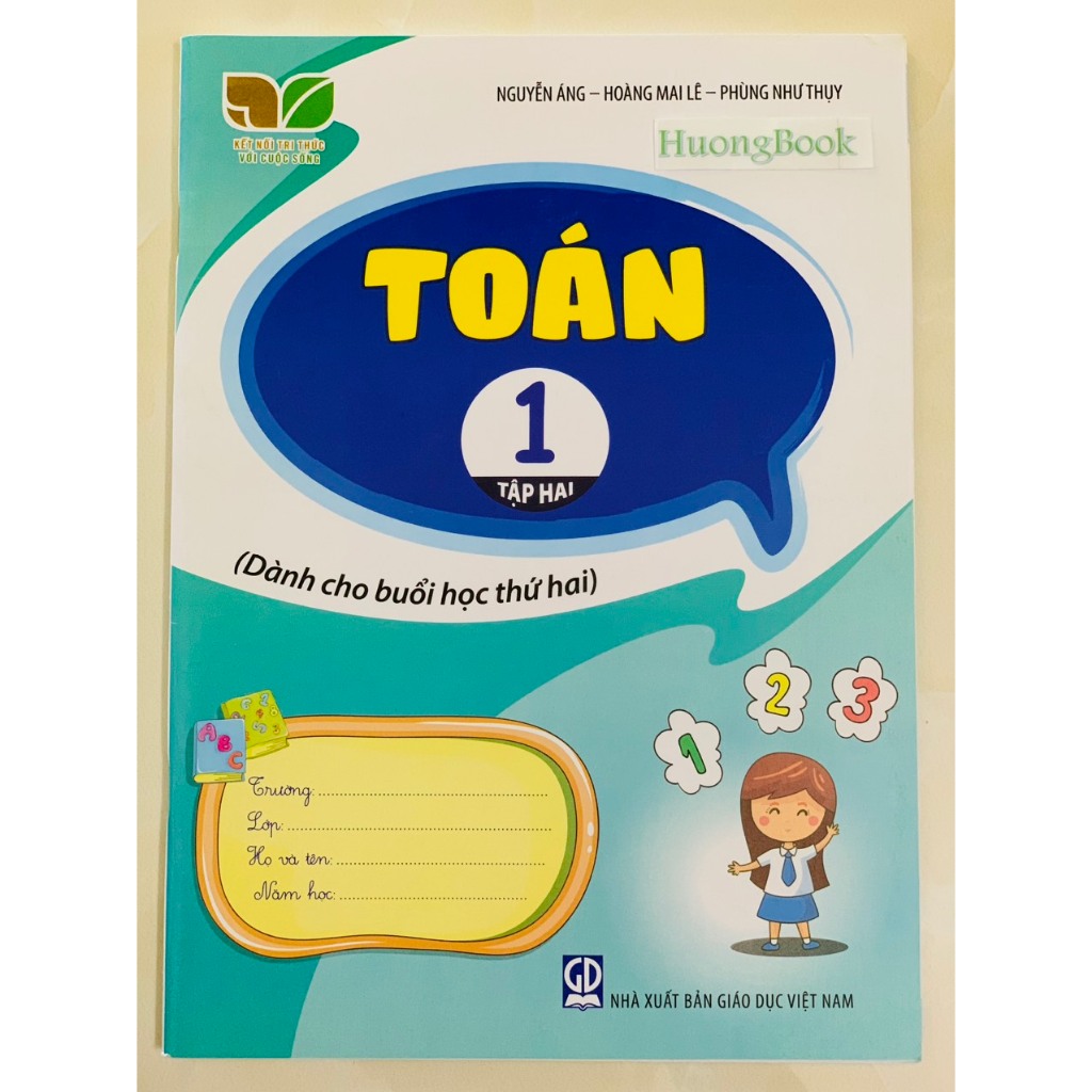 Sách - Toán lớp 1 tập 1 dành cho buổi học thứ 2 - ĐN