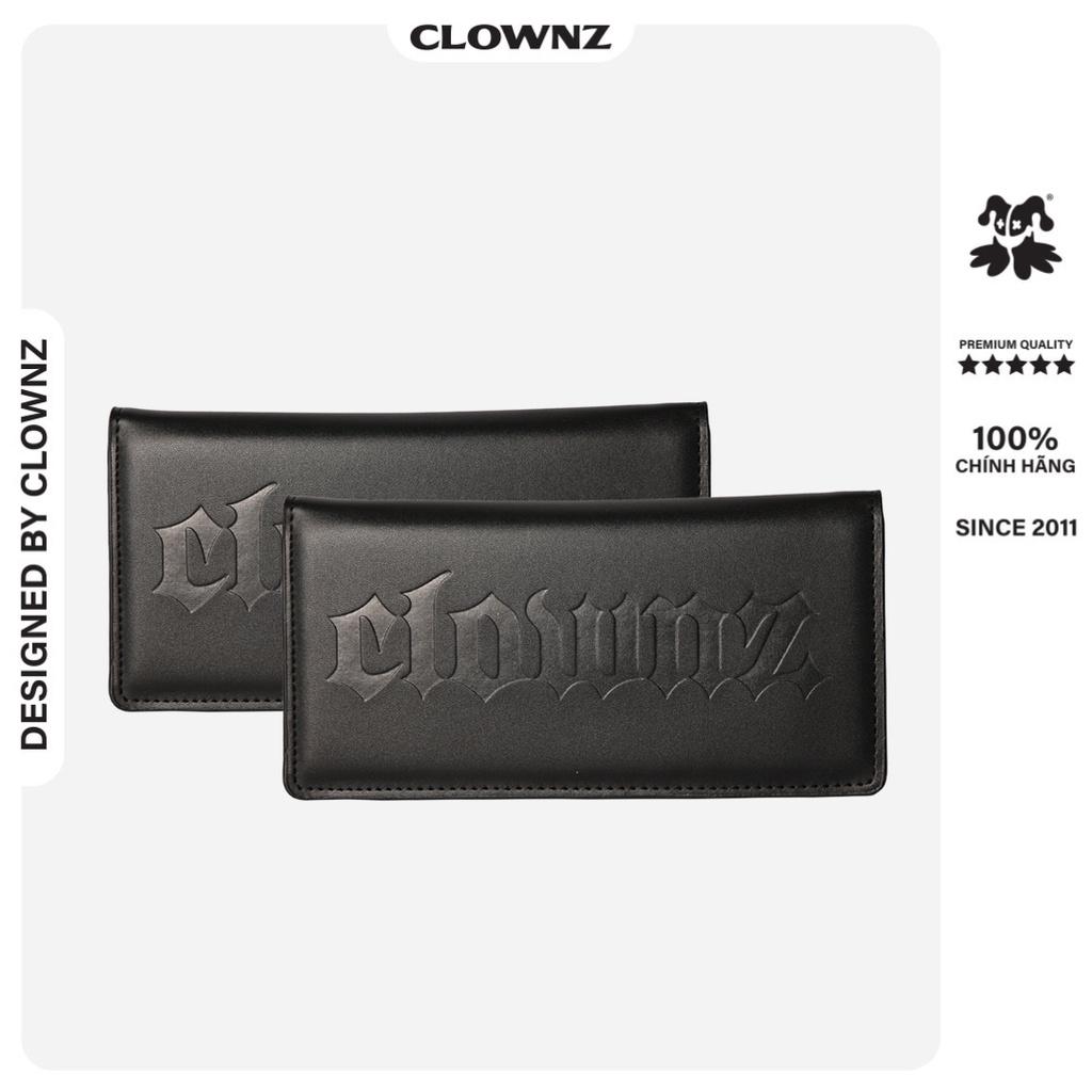 Ví dài Gothic Logo Long Wallet, bóp nam đựng thẻ nhiều ngăn unisex cao cấp