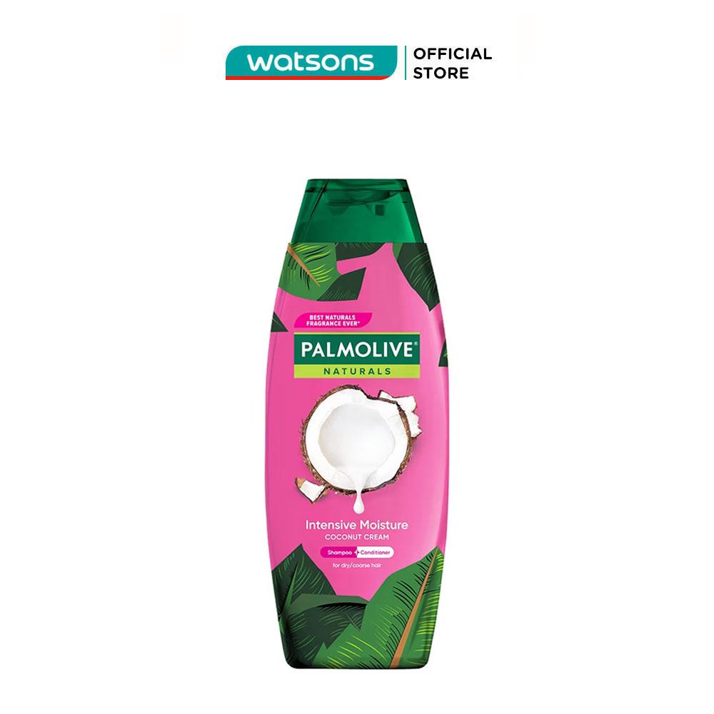 Dầu Gội và Xả 2in1 Palmolive Naturals Dưỡng Ẩm Bổ Sung 180ml