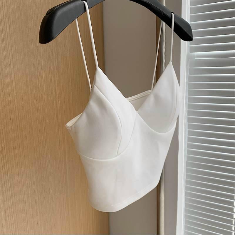 ÁO CROPTOP 2 DÂY CÓ MÚT NGỰC CỰC SANG CHẢNH