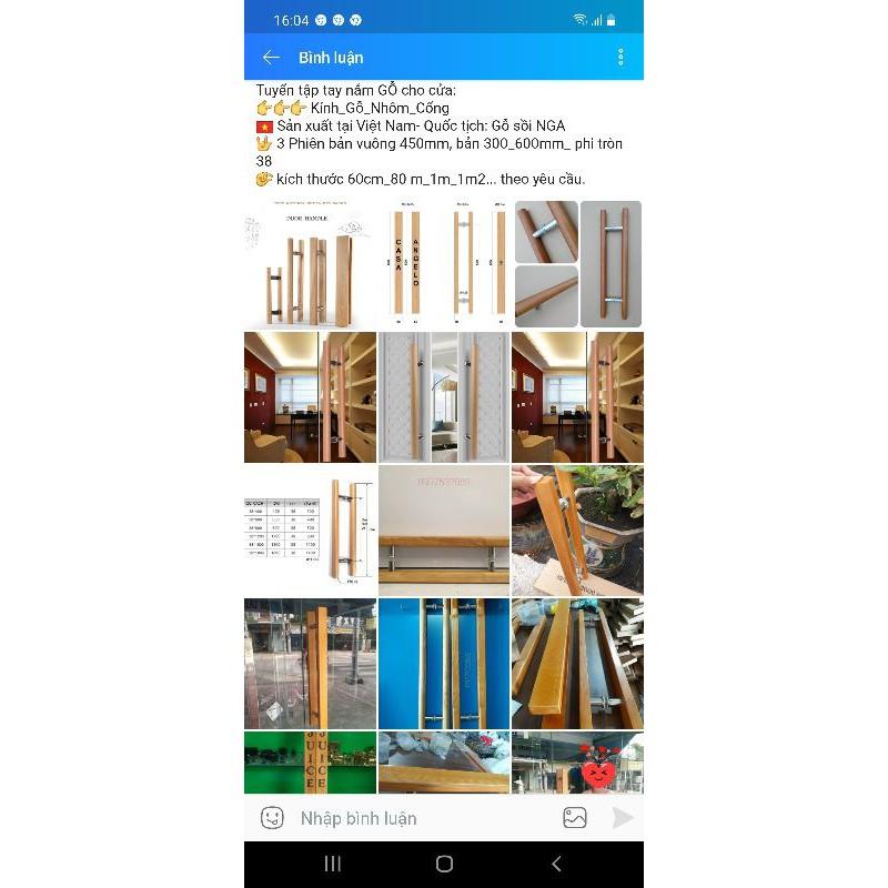 Tay nắm cửa nhôm, cửa kính, cửa cổng
