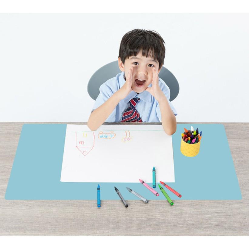THẢM DA LÓT BÀN LÀM VIỆC CHỐNG NƯỚC SIZE MÀU NÂU