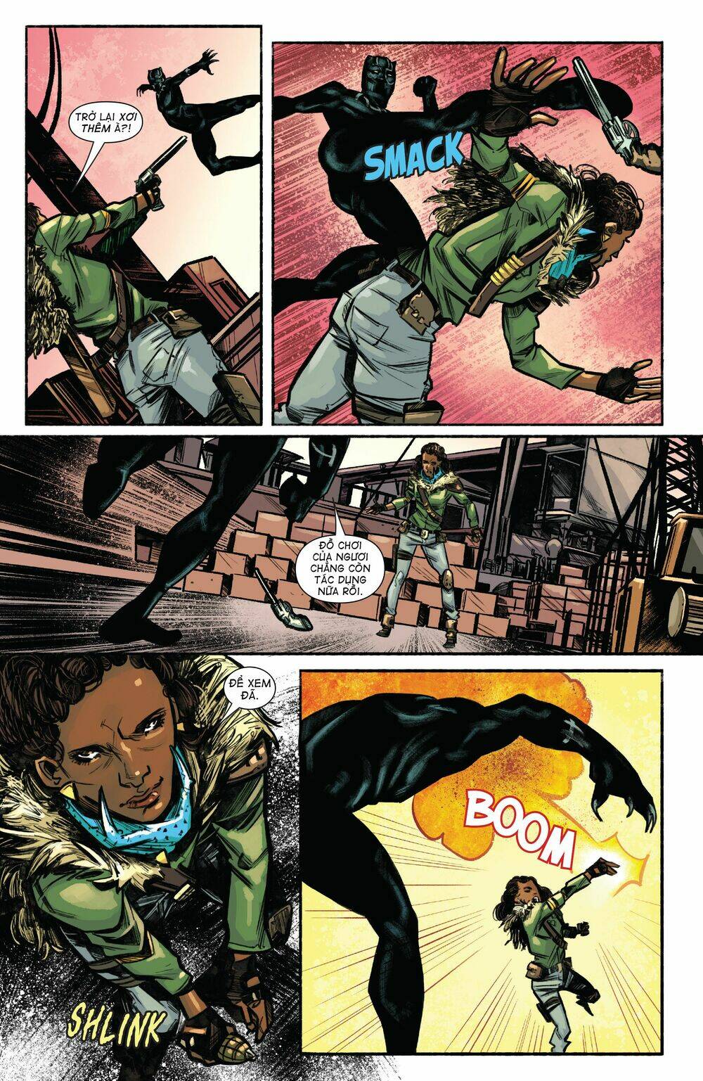 marvel's black panther prelude - hoàng đế báo đen tiền dẫn chapter 2 16