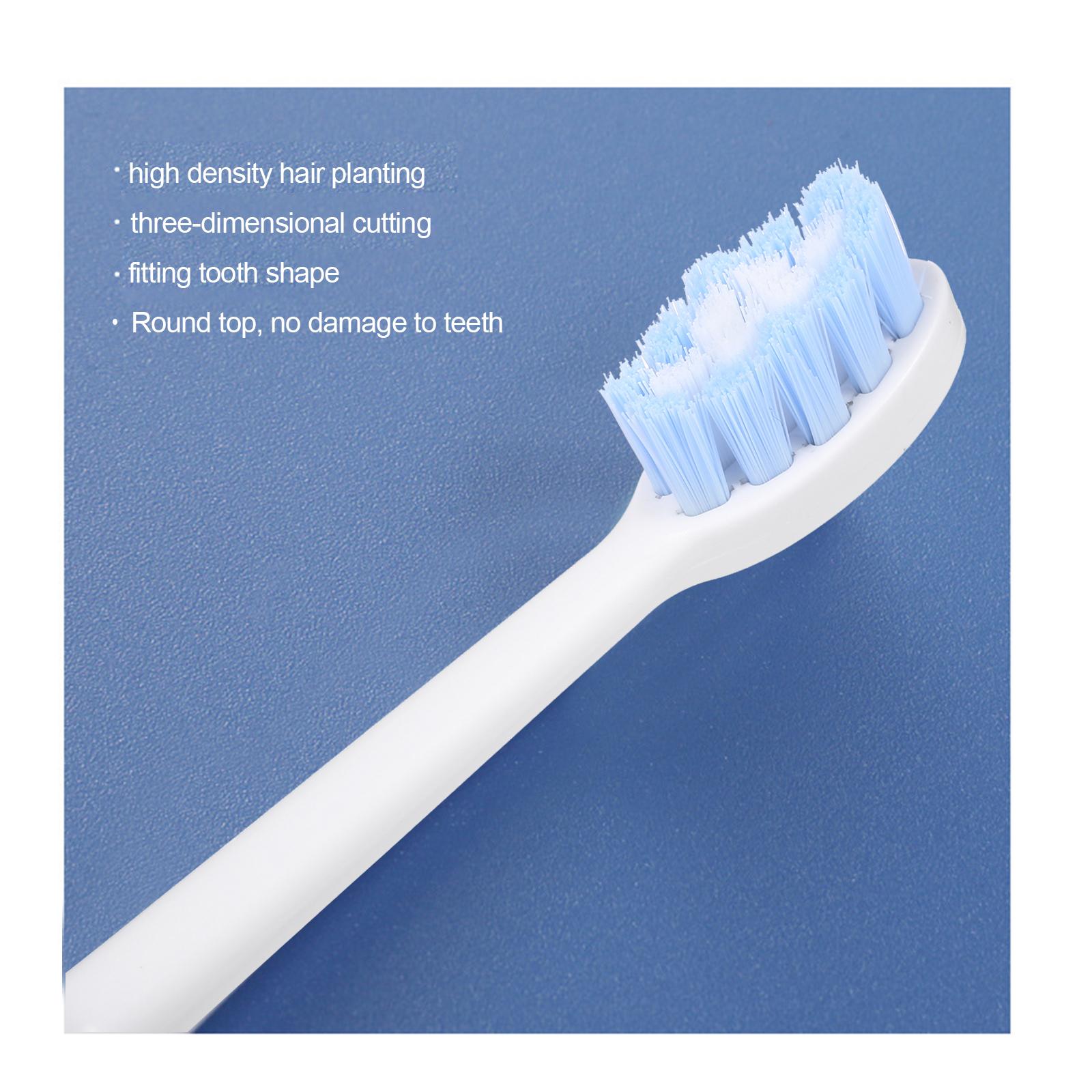 IPX6 Waterproof USB Charging Electric Teeth Cleaner 6 Brush Heads Electric Toothbrush