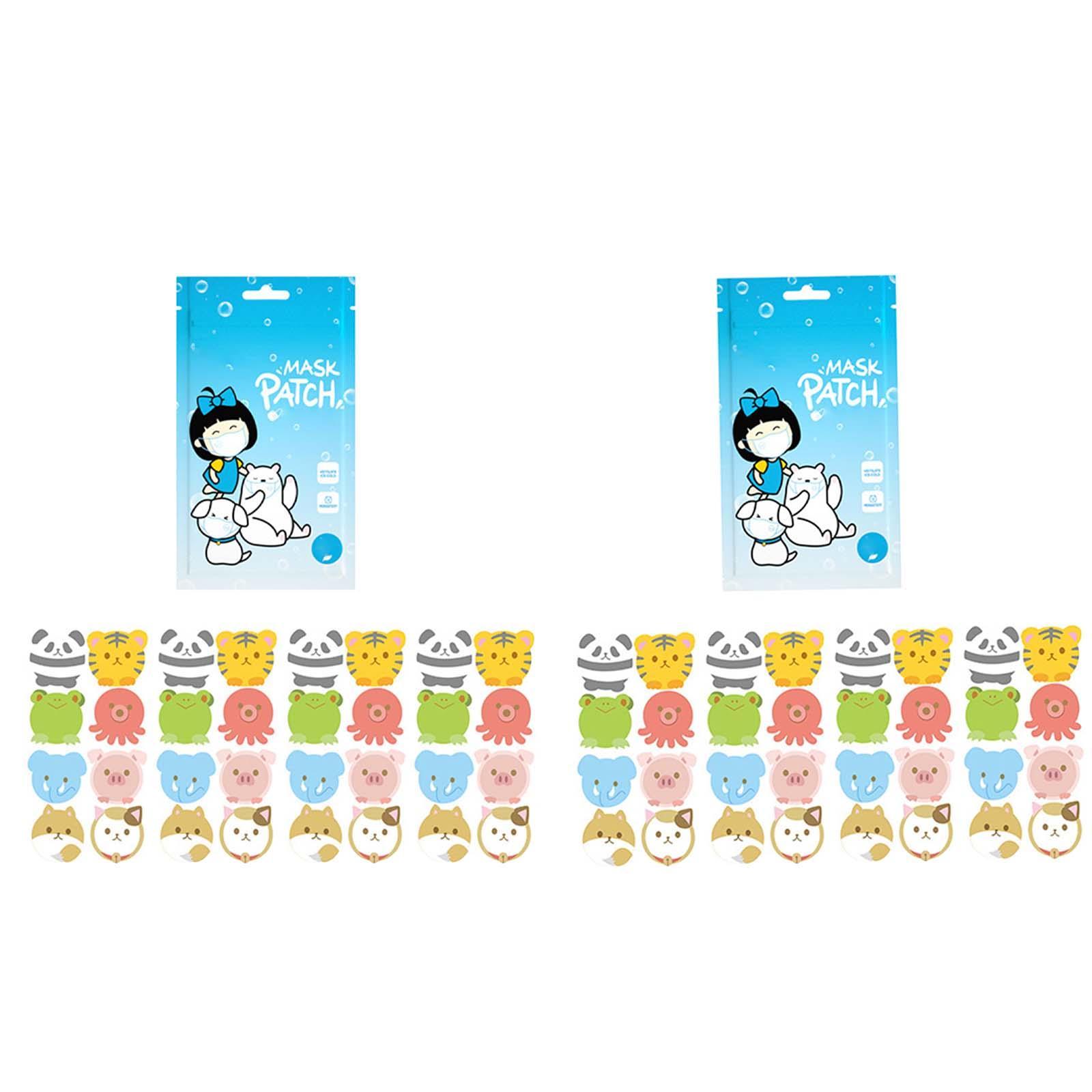 64 Pieces Cute  Stickers Scented Decor Easy to Use Removal Aroma