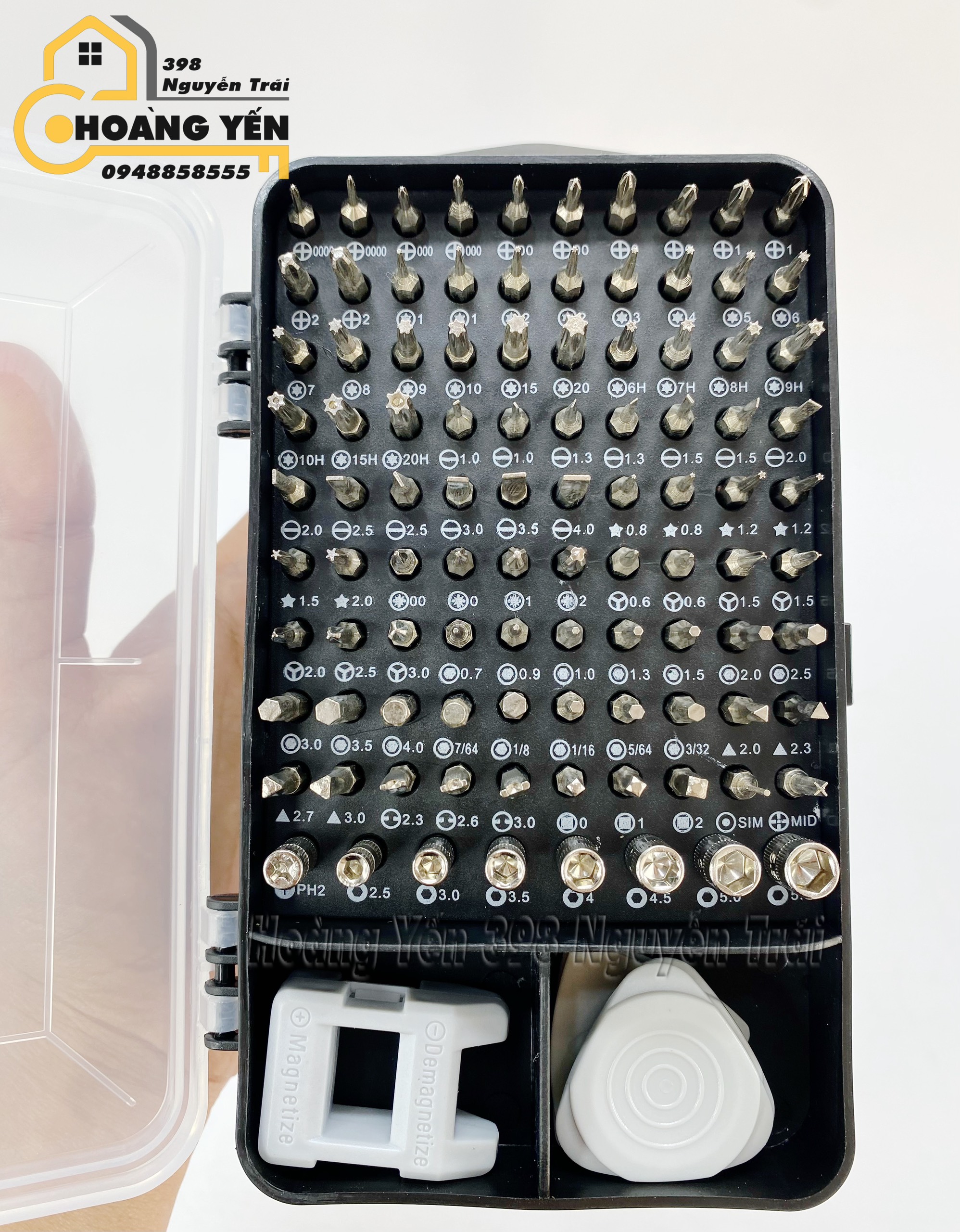 Bộ tua vít đa năng 115 trong 1 Stanley dụng cụ sửa chữa điện thoại,dụng cụ sửa máy tính, dụng cụ sửa chữa laptop, Dụng Cụ Sửa Đồ Điện Tử, tua vít sửa chữa đồ điện tử