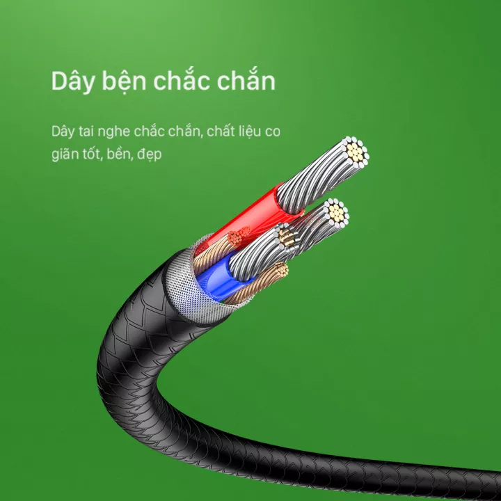 Tai nghe có dây nhét tai - RE101S - Robot - Hàng Chính Hãng