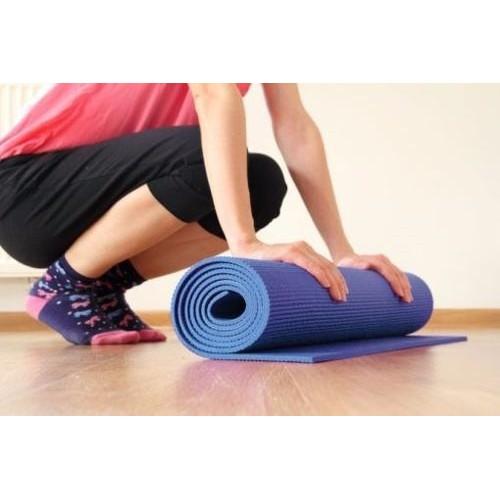 Thảm Yoga Dày 6mm tặng túi đựng thảm sang trọng ( THẢM DÀY CÓ TÚI)