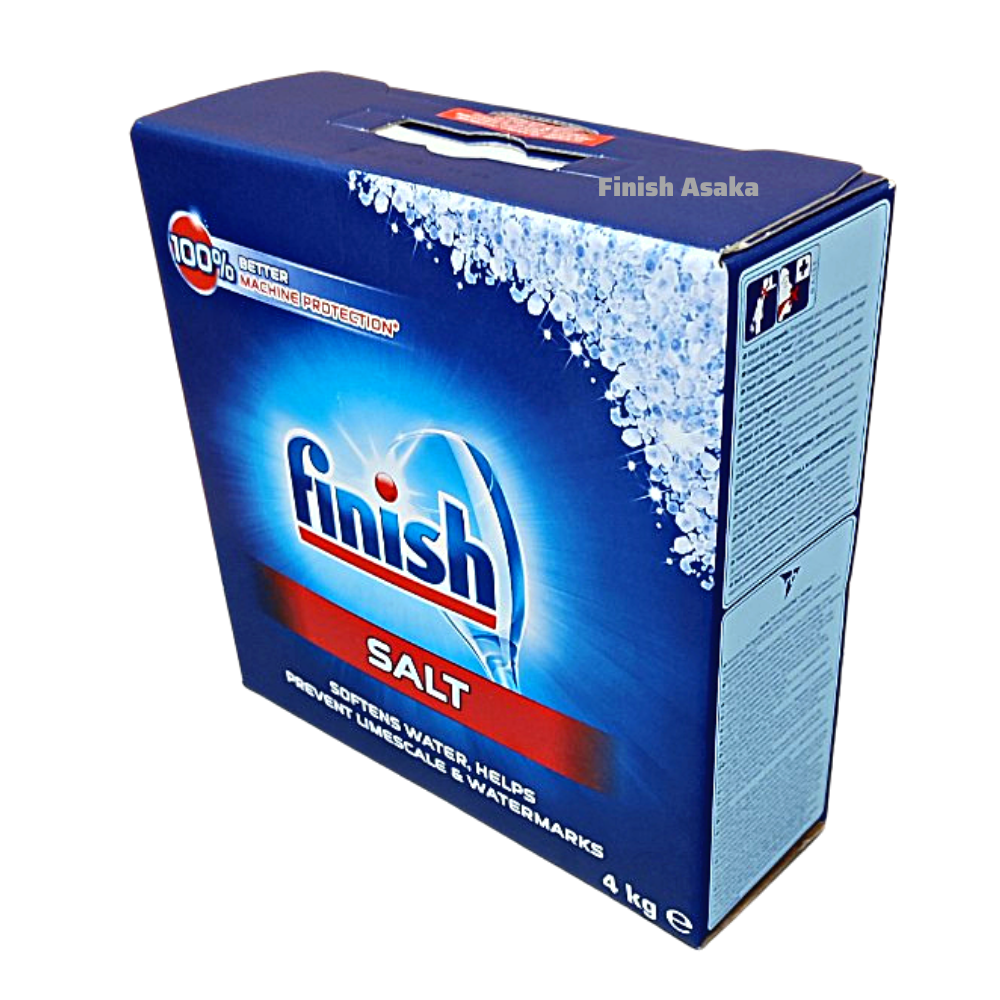 Muối rửa bát Finish hộp 4kg - Chính Hãng.