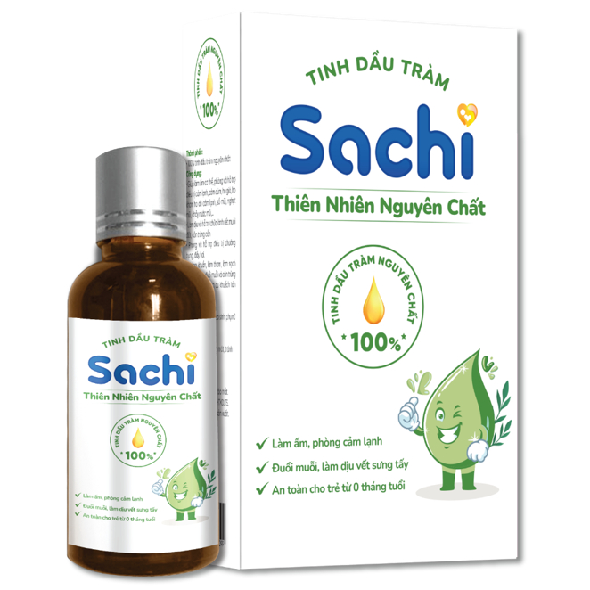 Tinh dầu tràm nguyên chất Sachi 30ml