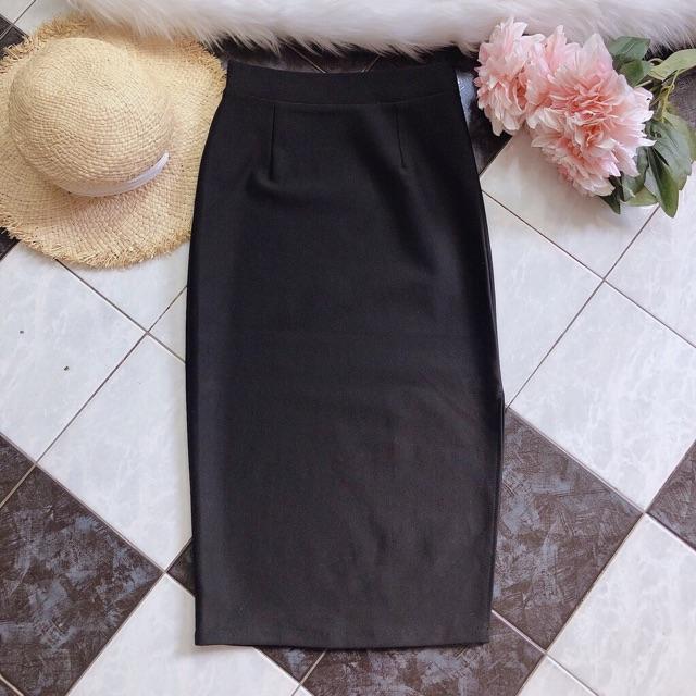 CHÂN VÁY BÚT CHÌ SẺ bên 65cm đủ màu