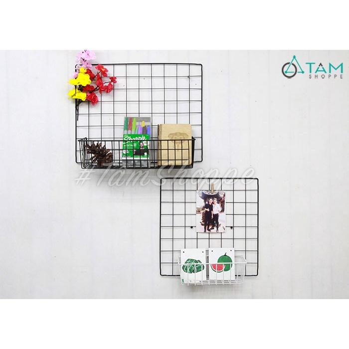 Tấm lưới sắt treo tường cỡ nhỏ H-LSTT-10