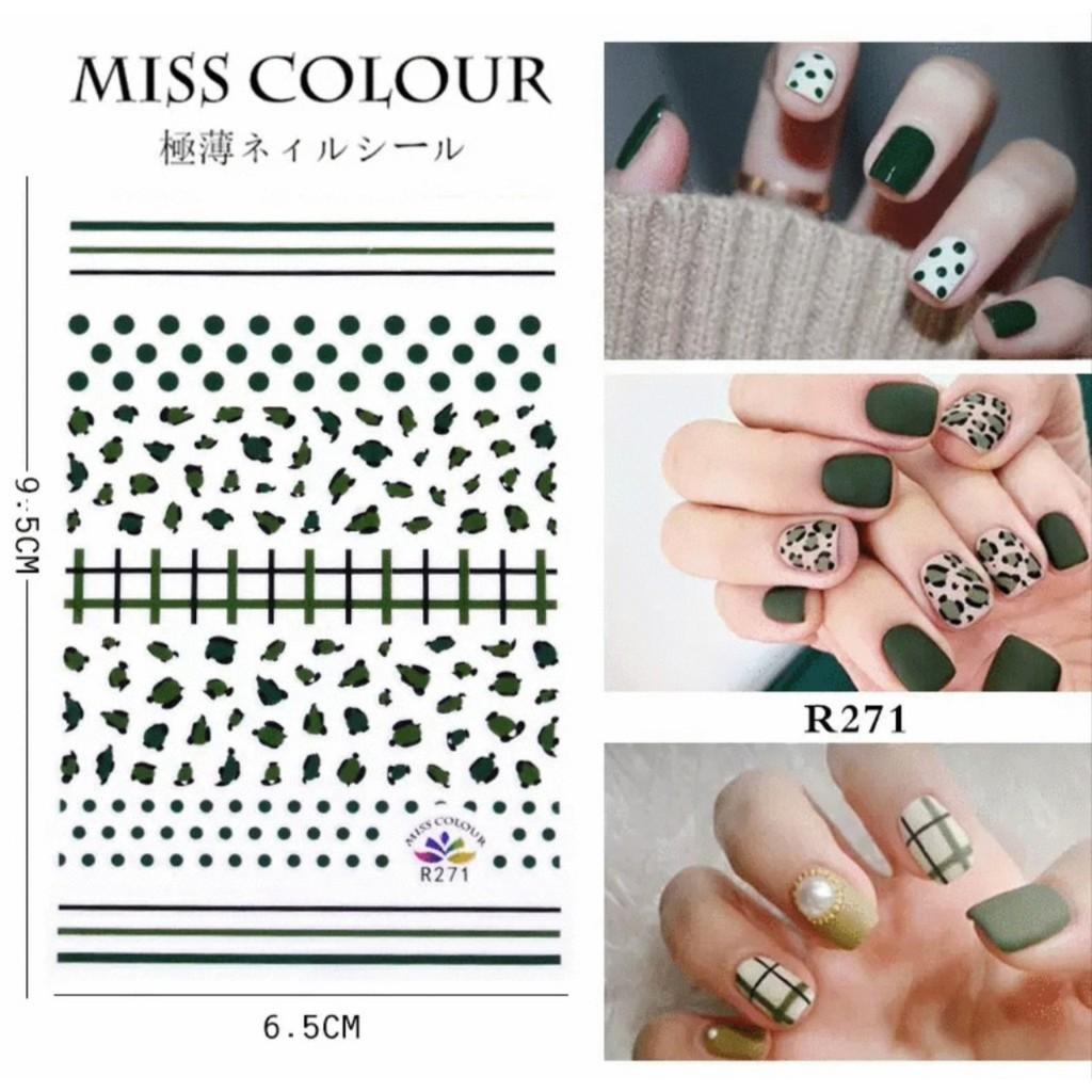 Sticker nail - hình dán móng đáng yêu BYH050