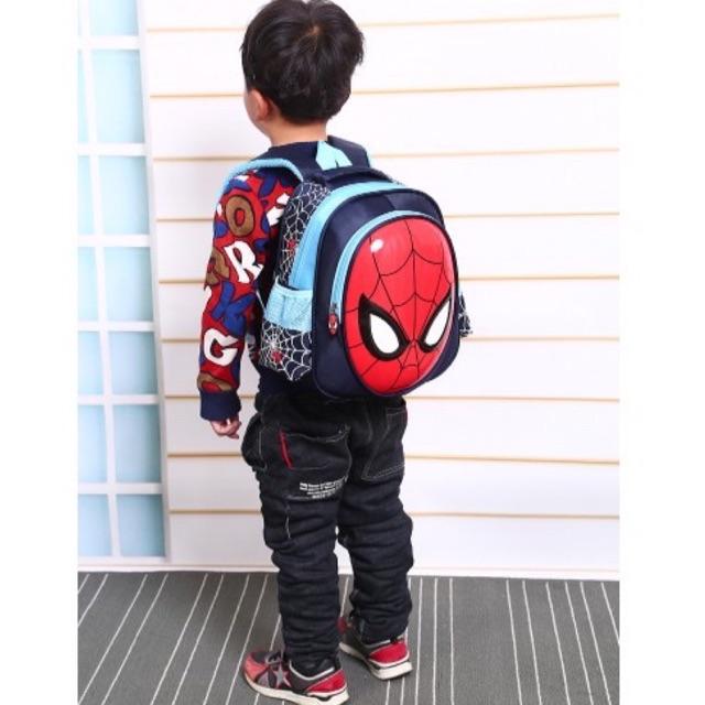 Balo chống gù siêu nhân siêu nhẹ ocho bé trai