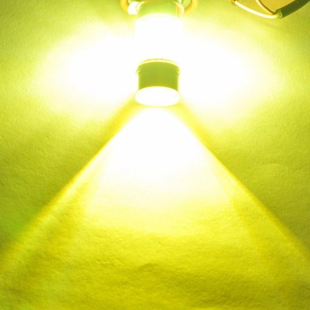 2x H10 9145 Yellow 2323 20-SMD LED 4300K Headlight DRL Fog Light Bulb Lamp