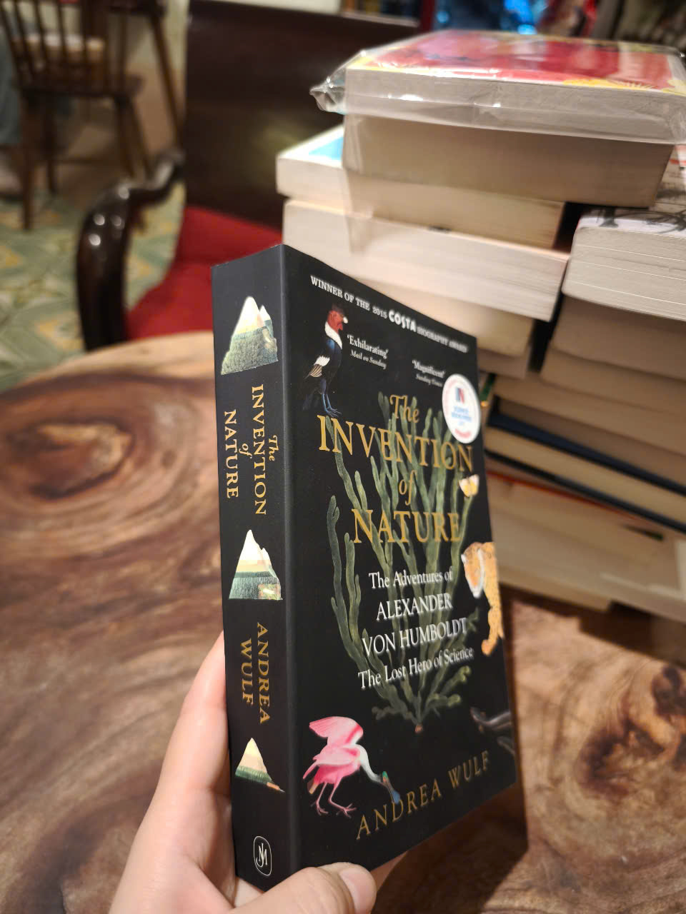 Sách - The Invention of Nature by Andrea Wulf - Sách Ngoại văn - English History Book - Nhập Khẩu UK