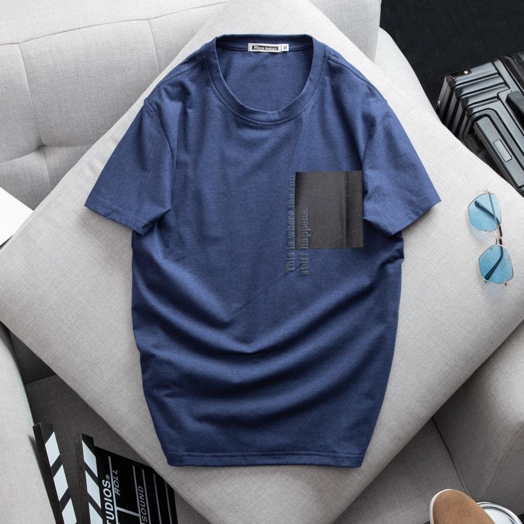 ÁO THUN COTTON CỔ TRÒN Y HÌNH