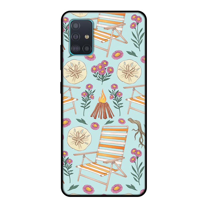 Ốp lưng điện thoại Samsung Galaxy A51 viền dẻo TPU BST Cuộc Sống Muôn Màu Mẫu 9