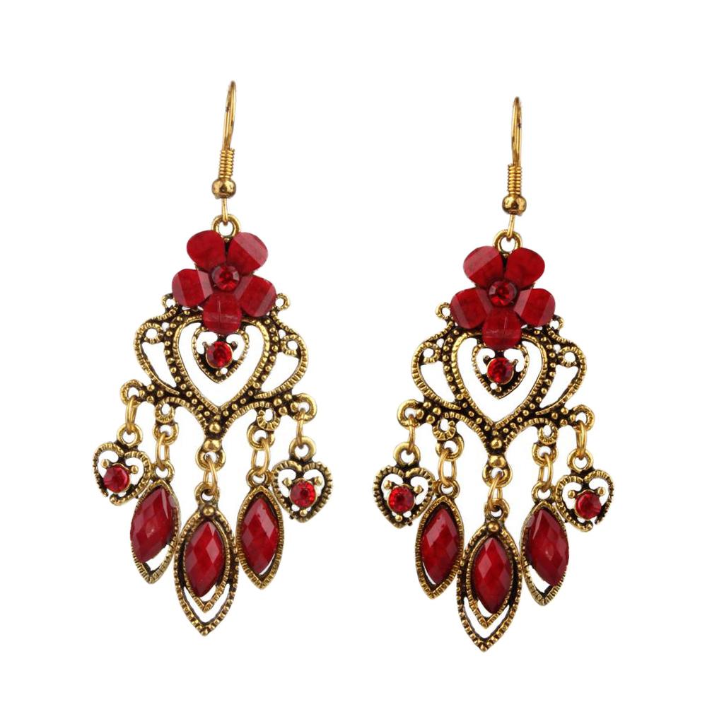 Fashion Alloy Dangle Drop Earrings Bohemian Style Earrings