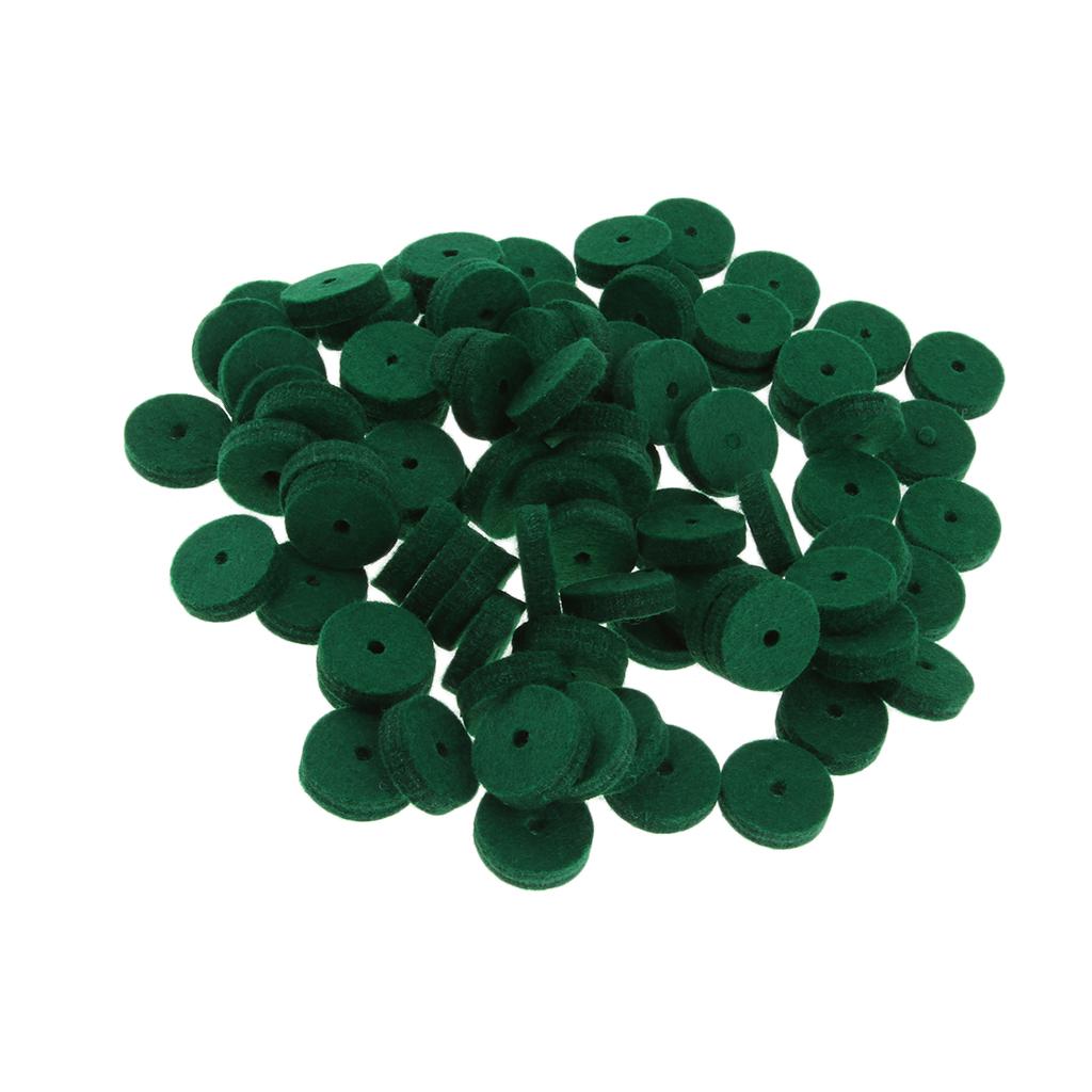 Sunnimix 90 Miếng Xanh Bàn Phím Piano Cảm Thấy Rửa Dụng Cụ Sửa Chữa Phụ Kiện