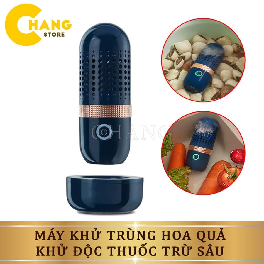 Máy Khử Trùng, Máy Tiệt Trùng Hoa Quả, Thực Phẩm Tự Động Bằng Công Nghệ Điện Phân Nước Không Dây Sử Dụng Cho Gia Đình