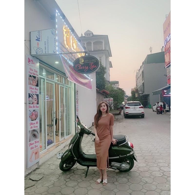 Váy xuất Nhật dáng dài