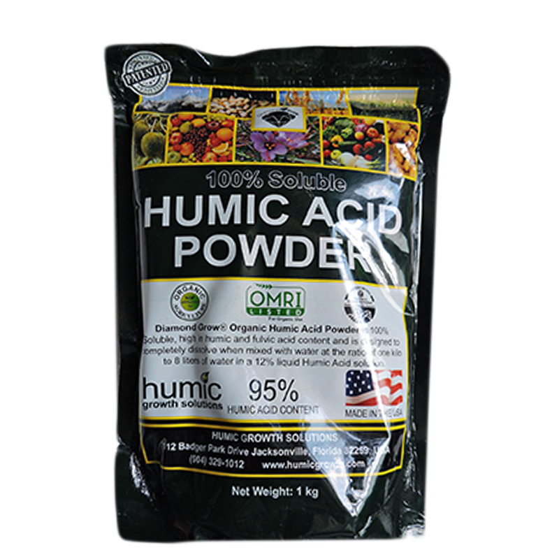 Phân bón sinh học Humic Acid Powder dạng bột Mỹ - Gói 1kg