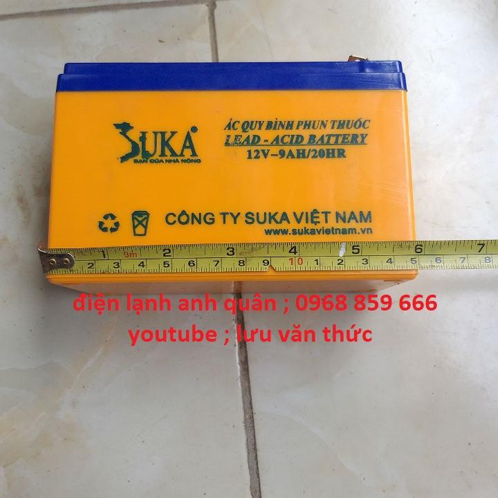 bình ắc quy khô 12v 9a -loại tốt