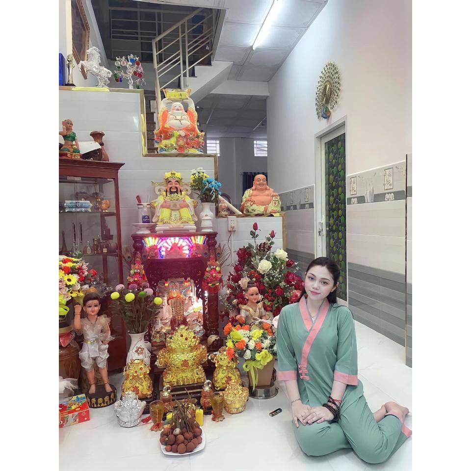 ĐỒ LAM ĐI CHÙA 3 Nút Vải Kate và Tici