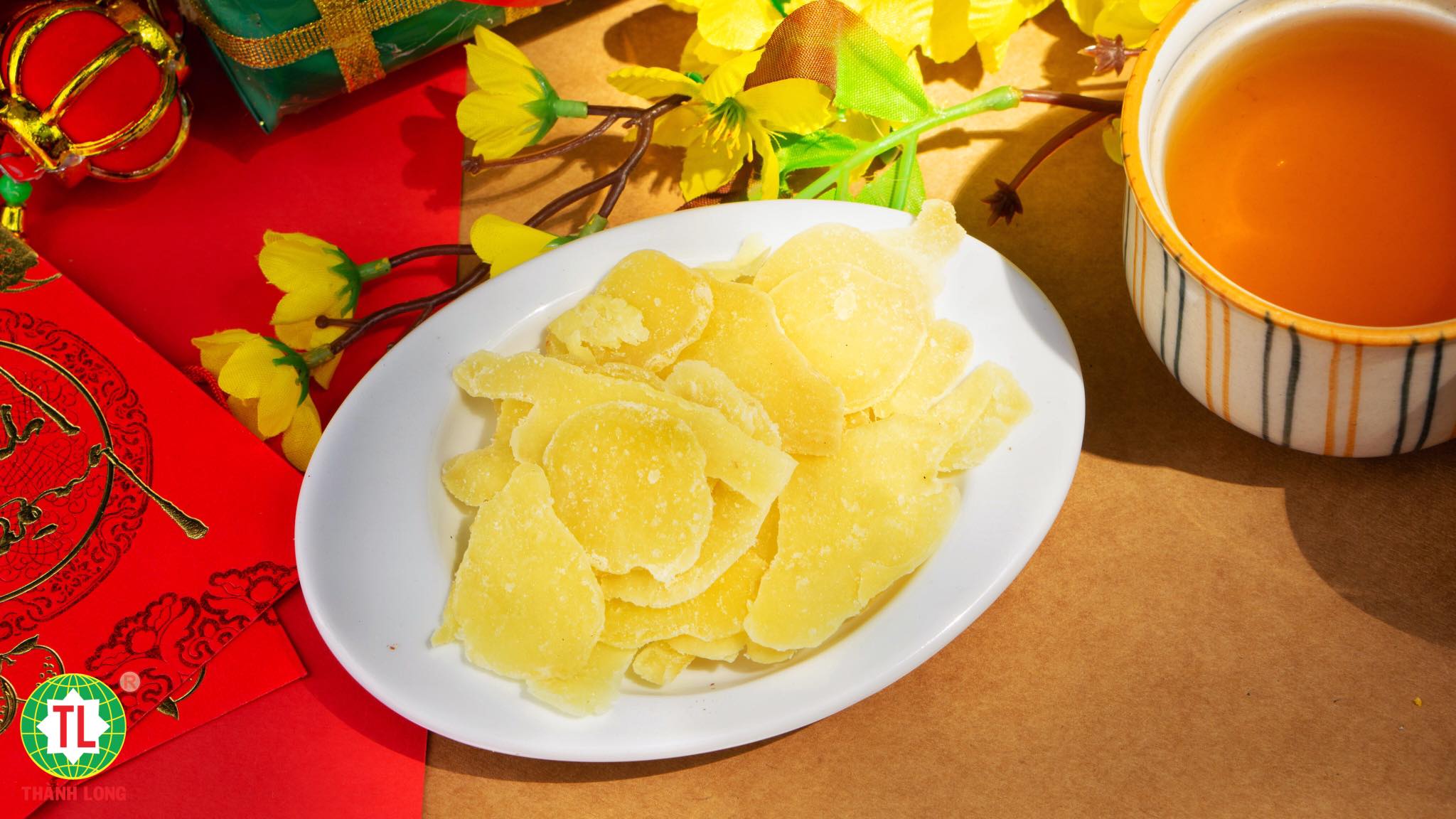 MỨT GỪNG HUẾ SẤY KHÔ THÀNH LONG 200G