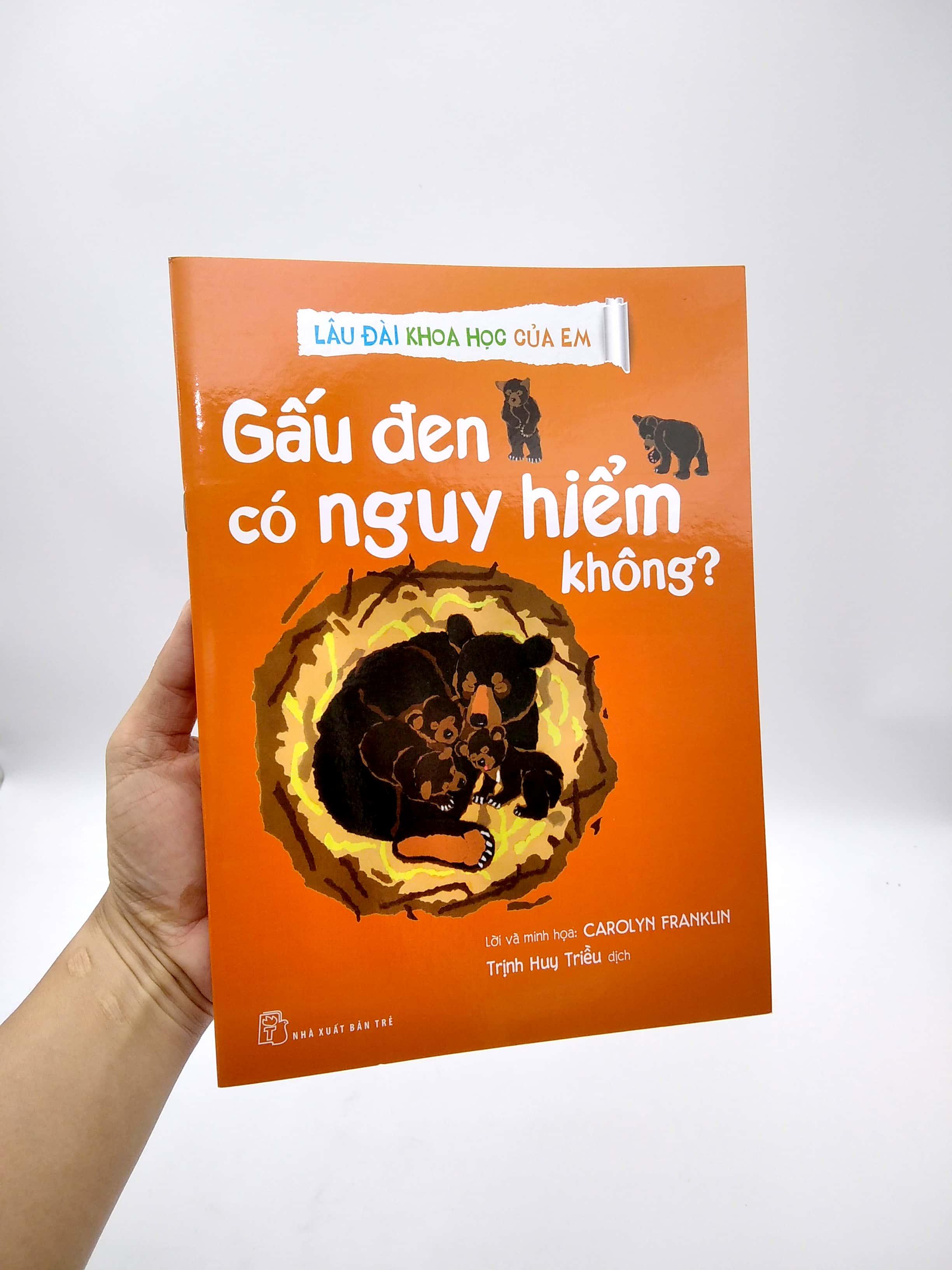 Sách Gấu Đen Có Nguy Hiểm Không?