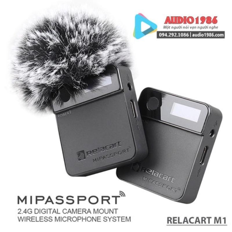 Micro Không Dây cài ve áo Relacart MIPASSPORT Mi1 2.4G Wireless