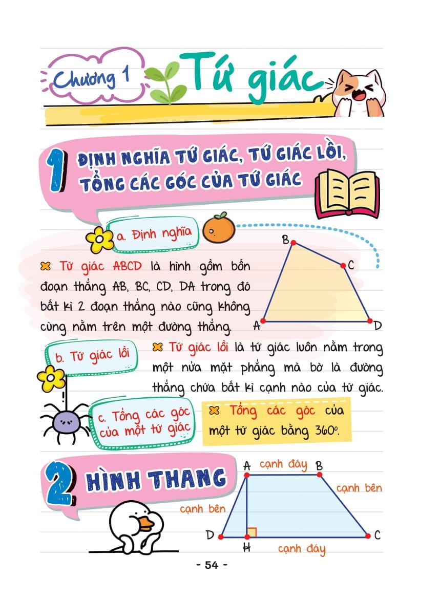 Sách - Mini Note - Siêu Gọn, Siêu Nhớ Toán 8