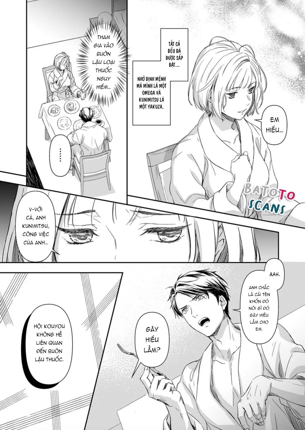 Mafia Và Omega ~ Khao Khát Cháy Bỏng chapter 7.2 - Trang 4